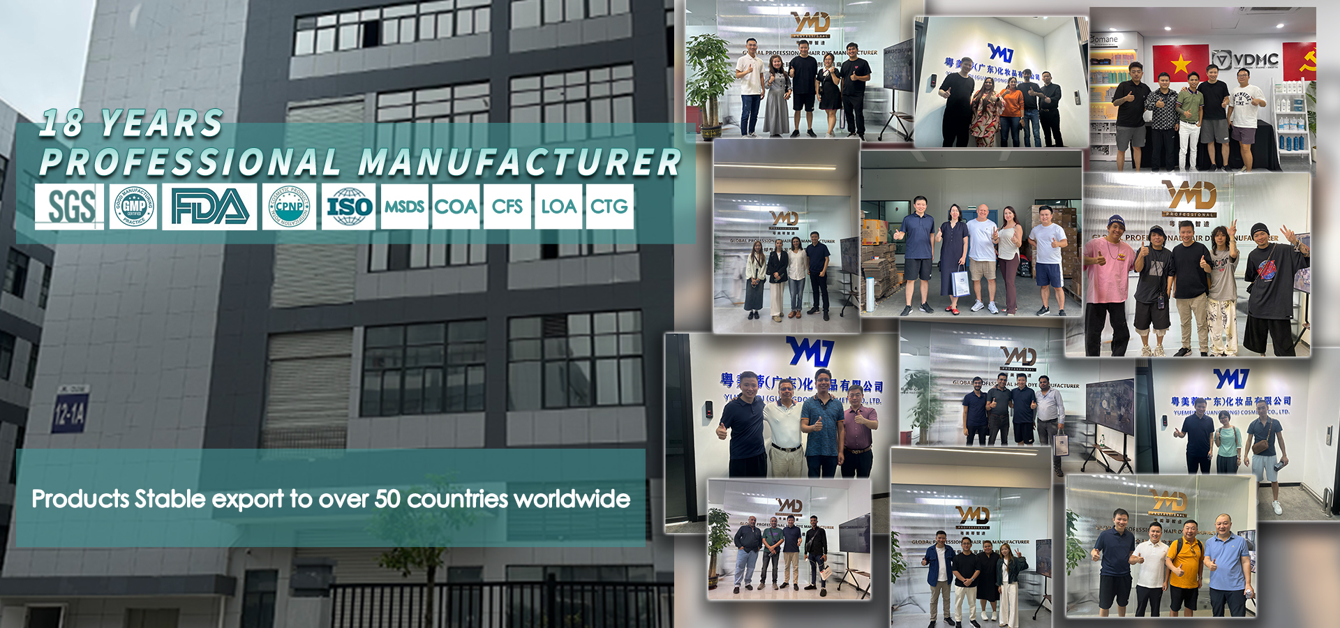 Kualitas Krim pewarna rambut pabrik