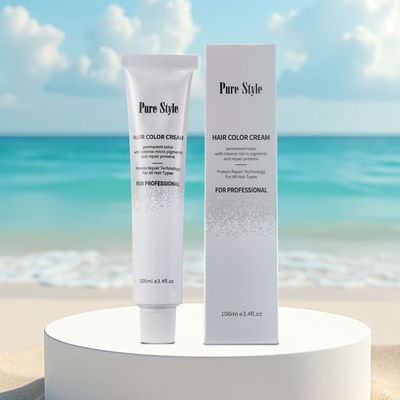 PureStyle Professional Non-Allergic Hair Dye Low Ammonia Natural Herbal Cream Factory Manufacturers Wholesale