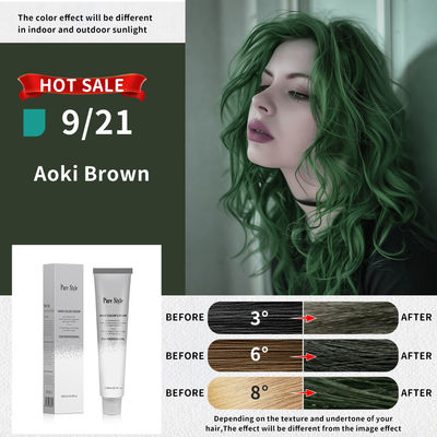 Purestyle Private Label Organic Permanent Hair Color Cream for Home and Salon Use OEM Hair Color Manufacturer