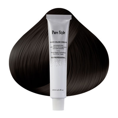 PureStyle Professional Herbal Cream Hair Dye Non-Allergic and Low Ammonia Natural Ingredients Factory Manufacturers Wholesale