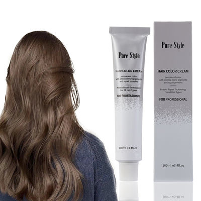 PureStyle Professional OEM Organic Hair Dye Cream Salon-Use New Arrival Moisturizing Permanent Hair Color Formula