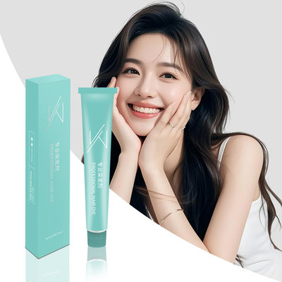 SHUJI 90ml Long-Lasting Herbal Hair Dye Cream Professional Salon Use Permanent Color Harmless for Hair