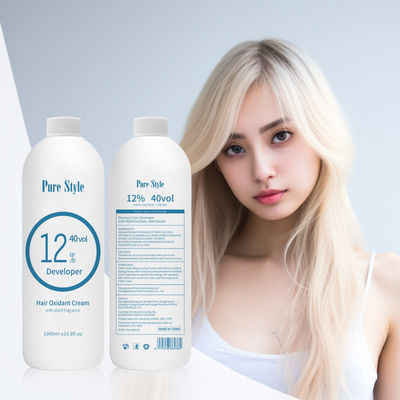 PureStyle 1000ml Professional Peroxide Developer Best Price Wholesale Natural Hair Oxidant Cream OEM/ODM Manufacturer