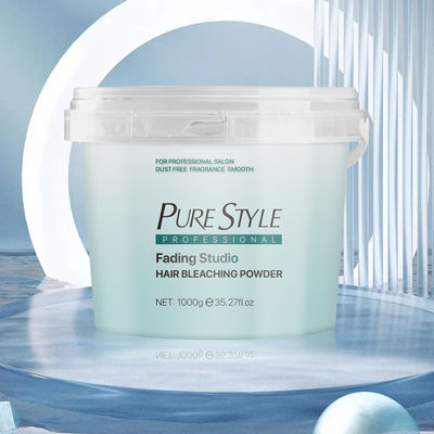 PureStyle 1000g Light Blonde Hair Bleaching Powder High Quality Organic Blue up to 9 Level Hair Color