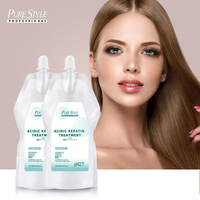 Damage Repair  Acidic Keratin Treatment Cream Smooth Keratin Hair Treatment OEM Hair Dye Factory