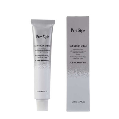 Adult Permanent Hair Color Cream 47 Colors OEM Ammonia Free 100ml