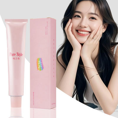 Professional Salon Hair Color Cream 100ml Natural Permanent Mild Formula OEM Hair Dye Factory