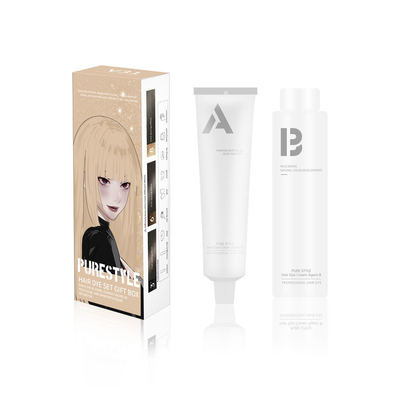 Low Ammonia Herbal Household Hair Dye Color Processing Developer For Salon