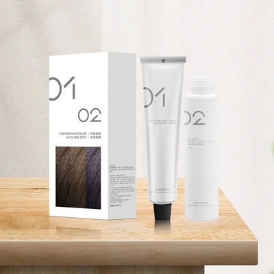 Factory Low Ammonia Peroxide Cream Semi Permanent Hair Dye 100ML For Home OEM Available
