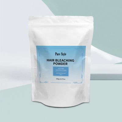 Salon Blue Hair Bleaching Powder Gentle Non Irritating Dust Free 500g OEM