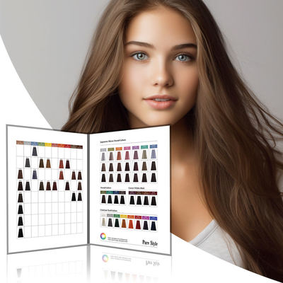 Custom Salon Hair Color Swatches OEM/ODM with Permanent Protein Hair Dye Colors