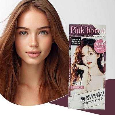 Japanese Style Fast Color Herbal Hair Dye Foam Mousse 100ml Ammonia Free Permanent