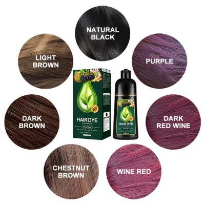 Fast Color Dye Shampoo 3 in 1 Non Irritating Non Allergic