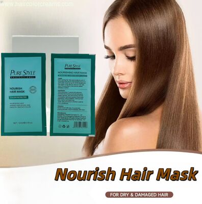 PureStyle 12ml Hair Care Conditioner for Home Use 100% Organic Hair-Mask for Smooth and Shiny Hair Color