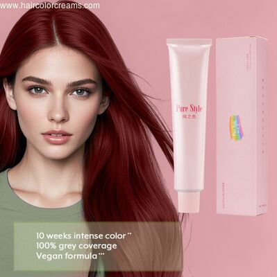 Purestyle Professional Salon Hair Bleaching Cream Dye 100ml Natural Permanent Mild Formula Customizable Private Label