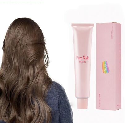 Tinta per capelli professionale Purestyle Salon Cream 100ml Tinta permanente naturale per capelli Colore capelli personalizzabile Private Label