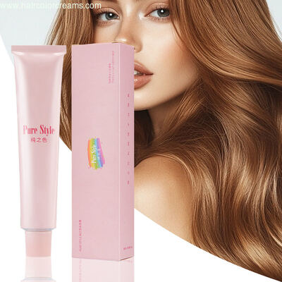 Purestyle Professional Salon Hair Dye Cream 100ml Natural Organic Hair Dye Customizable Private Label Permanent Hair Dye