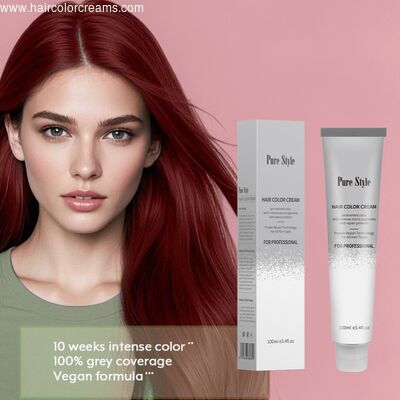 Professional Hair Color Manufacturer OEM Low Ammonia Hair Dye Cream With 47 Popular Colors for Professional Salon Use