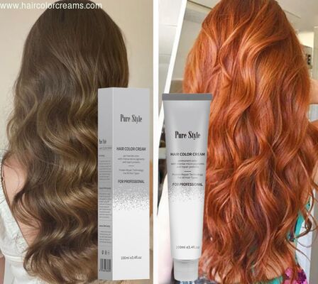 Hair Dye Factory OEM Hot Sale Natural Low Ammonia Hair Dye Cream With 47 Popular Colors for Professional Salon Use Hair Color Cream