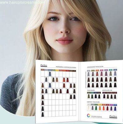 Professional Color Chart Premium Quality 47 Colors Professional For Salons OEM Wholesale