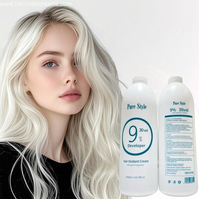Pure Style Premium 1000ml Κρέμα Developer Μαλλιών Βοτάνων Μόνιμης Βαφής Περοξειδίου για Επαγγελματικό Κομμωτήριο OEM