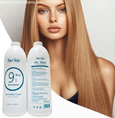 Private Label Hair Dye Cream Developer Wholesale OEM Expert  Hair Dye Factory for Mild Natural Hair Color Developer