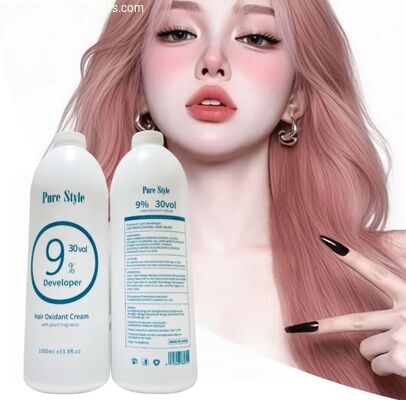 Pure Style Organic Natural Ammonia Free Permanent Hair Color Oxidant Cream Herbal Salon Quality Easy Application OEM Available