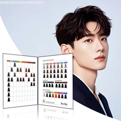 Professional Hair Color Chart  Customizable Wide Color Range Durable Swatches Premium Quality Hot Sell