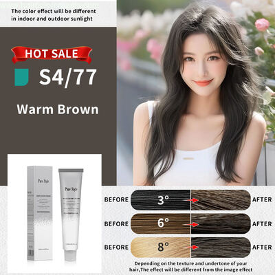 Hair Coloring Product Organic Hair Dye with 47 Colors Permanent Hair Dye Cream for Salon OEM Hair Dye Factory