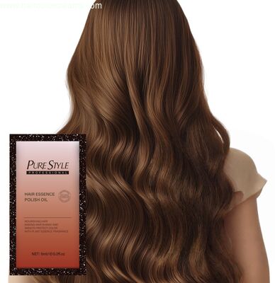 Purestyle Salon & Daily Flaxseed Hair Care Oil with Light Fragrance Non-Greasy Shine Polish for Healthy Locks OEM Available.