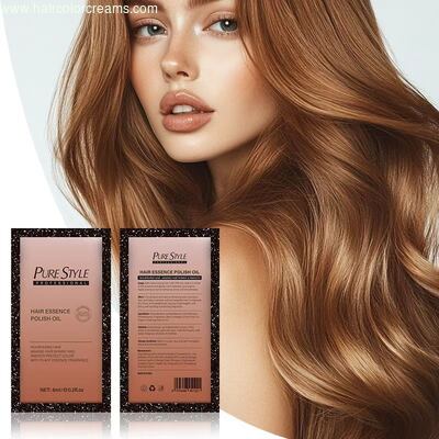 Moisturizing 6ml Hair Oil Hair Essence Polish for Repairing Split Ends and Damaged Hair OEM Hair Dye Factory