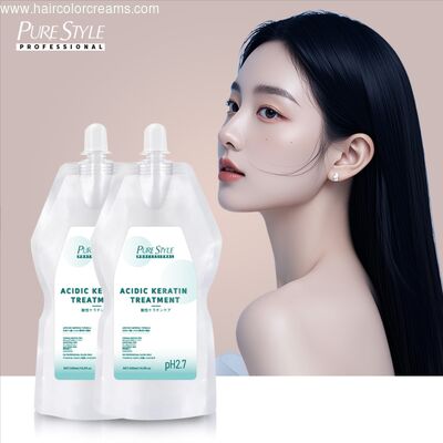 PureStyle OEM Organic Hair Straightening Cream Philippines Most Popular Permanent Deep Repair Brazilian Wholesale Keratin Treatment