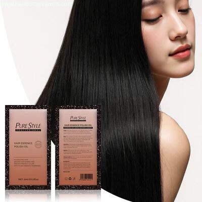 Professional OEM  Hair Essence Polish Oil Gentle Care Tames Frizz Lasting Scent Salon Use Hair Dye Factory Supply