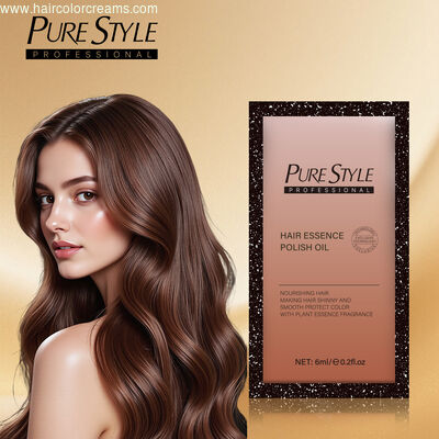 PureStyle 6ml Hair Polish Essence Oil Advanced Hair Repair Oil Serum Transforms Hair to Smooth & Glossy with Long Lasting Scent