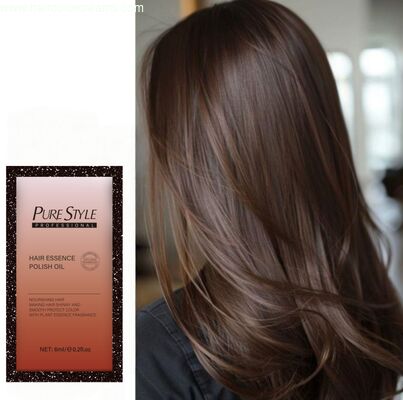PureStyle 6ml OEM Hair Oil Essence Herbal Formula for Hair Nourishing Moisturizing Repairing Hair Care Treatment Oil