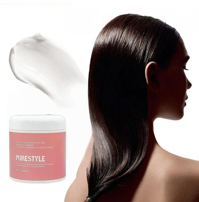 PureStyle Professional Hair Mask 450ml Hydrolyzed Keratin Amino Acid Treatment for Silky Hair OEM Available