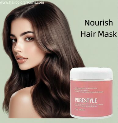 PureStyle 450ml OEM Hair Conditioner Mask Hydrolyzed Keratin and Amino Acids for Glossy Hair Wholesale
