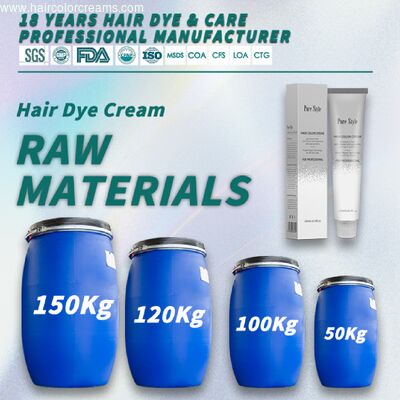 Purestyle  Permanent OEM Hair Color Cream Raw Materials Ammonia Free Bulk Wholesale Herbal Formula