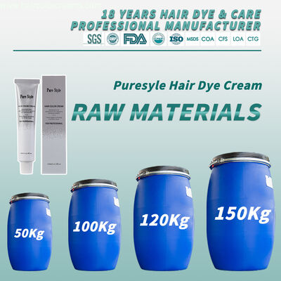 Purestyle  Permanent Hair Color Cream OEM Raw Materials Organic Hair Colour Wholesale