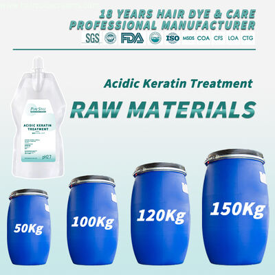 Purestyle Professional Grade OEM Hair Mask Perm Lotion Acidic Keratin Hair Treatment Hair Straightening Cream Raw Material