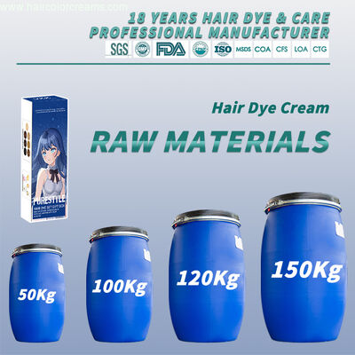 Professional Hair Color Manufacturer Herbal Permanent Hair Dye Kit Raw Material Ammonia Free for Home Use OEM Available