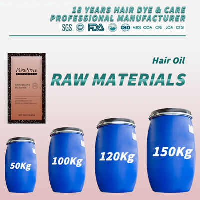 Anti Frizz Hair Professional OEM Hair Essence Polish Oil Raw Material Non-Greasy Hair Dye Factory Supply
