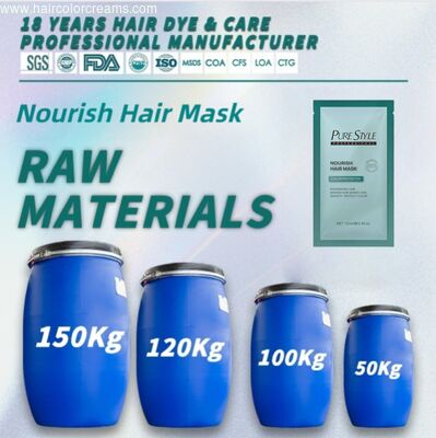 Purestyle OEM Hair Mask Raw Material 100% Organic for Hair Smoothing Nourishing Moisturizing Bulk Wholesale