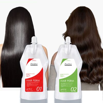 Purestyle OEM  Hair Perm Cream  Repair Damage Hair Protein Treatment for Salon Use Permanent Hair Straightening