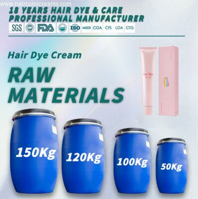 Premium  Hair Color Cream OEM Raw Material Permanent Hair Color Cream Long Lasting Shine Hair Color Manufacturer