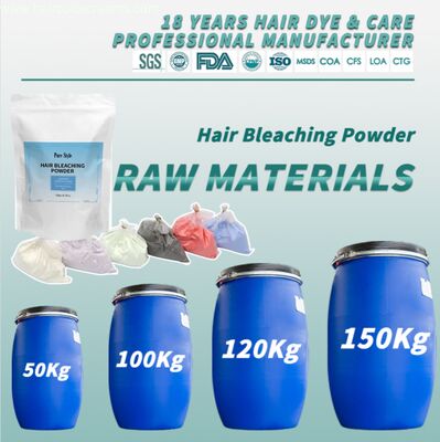 Professionele lichtende haarverbleikingspoeder grondstof OEM stofvrij voor salon haarkleur fabrikant Groothandel