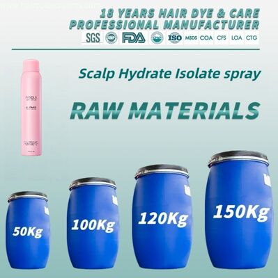 OEM  ODM Scalp Hydrate Protection Isolate Spray Raw Material with Smoothing Formula Minimize Irritation
