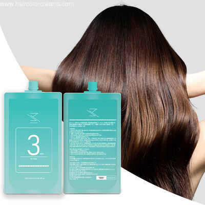 Professional Peroxide Developer OEM/ODM Natural Hair Oxidant Cream Herbal Formula