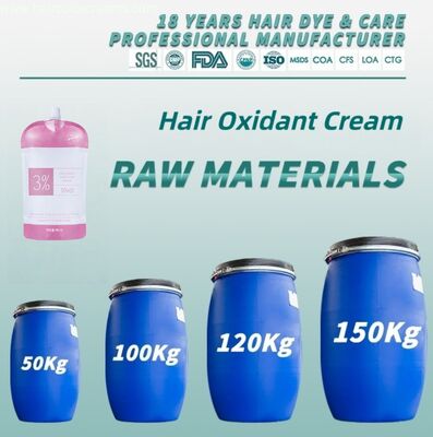 Organic Hair Color Developer 3% 6% 9% 12% Peroxide Cream Raw Material Permanent Hair Color OEM/ODM Hair Dye Factory