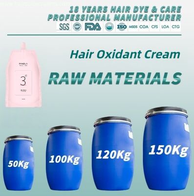 Salon Professional Permanent Hair Color Cream Developer 1% 3% 6% 9% 12% Oxidant Cream Raw Material OEM